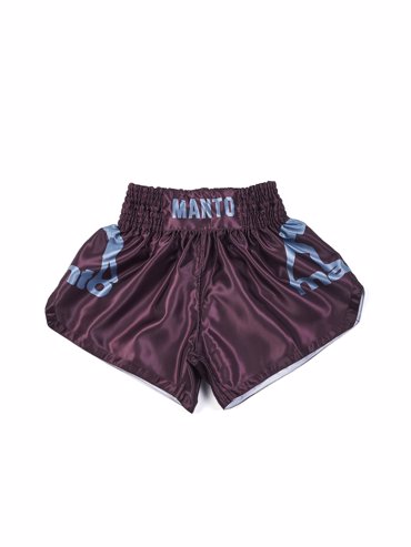MANTO MUAY THAI SHORTS DUAL -brown